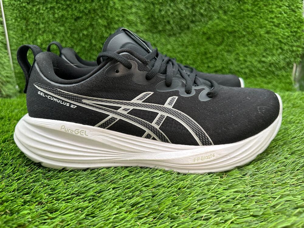 Asics Gel-Cumulus 27 1011B960 Athletic Sneaker Men's 8.5 Black Mesh Gym Training